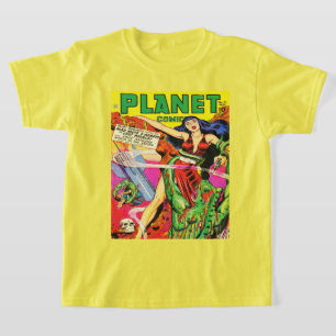 T-SHIRT PUBLICATION CLASSIC 1940 SCI FI COMICS