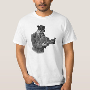 T-shirt publicitaire "Graflex Camera"