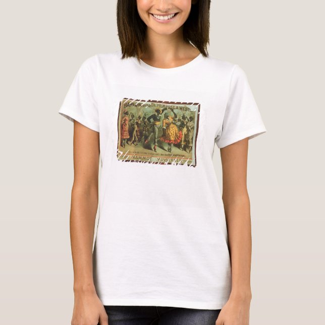T-shirt Publicité d'affiche Barlow, Wilson, Primrose et We (Devant)