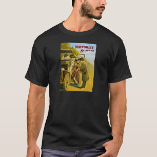 T-shirt Publicité de cigares d'automobiliste - cru