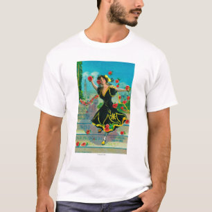 T-shirt Publicité de festival de Portola (danseur)