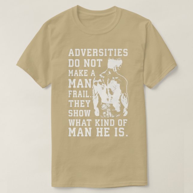 T-shirt Publicité Gym Motivation (Design devant)