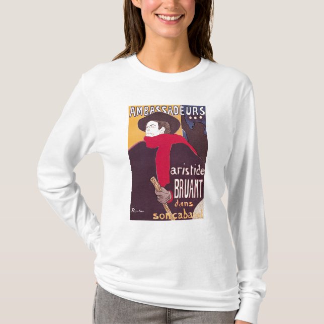 T-shirt Publicité par affichage de Henri De (Devant)