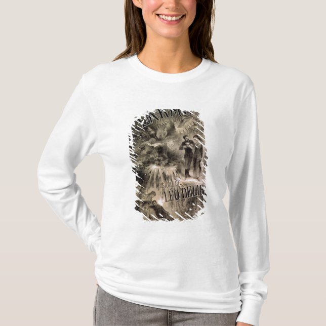 T-shirt Publicité par affichage 'Lakme (Devant)