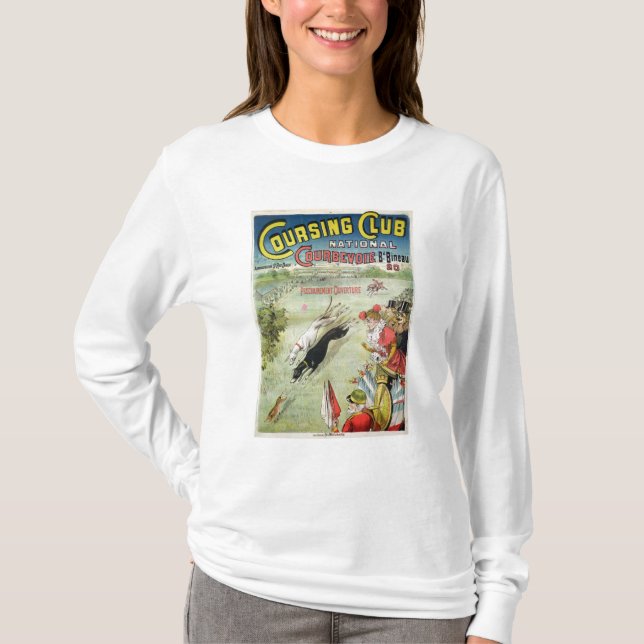 T-shirt Publicité par affichage l'ouverture de courir (Devant)