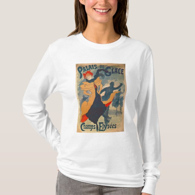 T-shirt Publicité par affichage Palais de Glace (Devant)