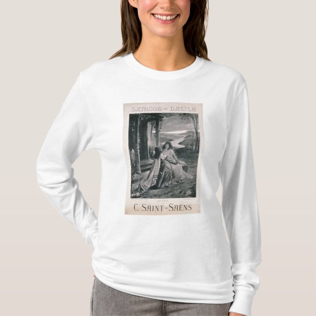 T-shirt Publicité par affichage 'Samson et Dalila (Devant)