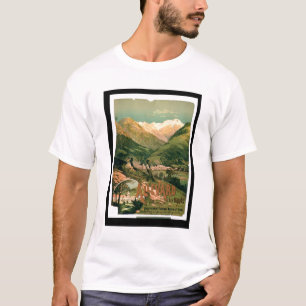 T-shirt Publicité pour "Allevard Les Bains", Isere (col