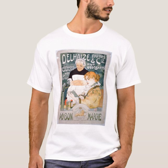 T-shirt Publicité pour Delhaize, frères et Cie. au Th (Devant)