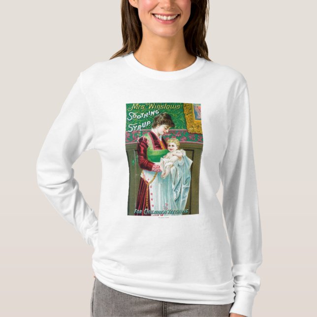 T-shirt Publicité pour le sirop calmant de Mme Winslows (Devant)