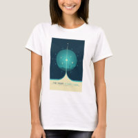 Publicité Sci-Fi, horloge atomique bleue, espace p