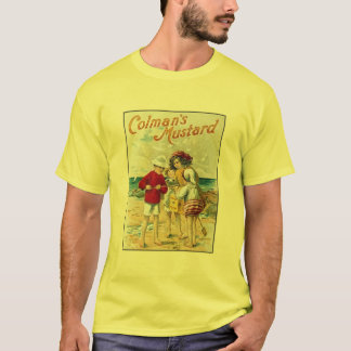 T-shirt Publicité vintage Colman's Mustard Kids On the Bea