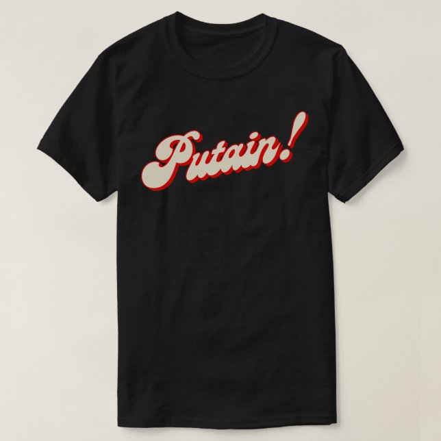 T-shirt Publier la conception du français (Design devant)