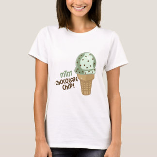 T-shirt Puce de chocolat en bon état avec le texte