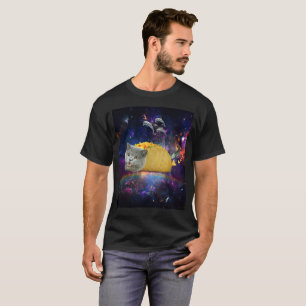 T-shirt Puces de tortilla de dauphins de vol de Tacocat de