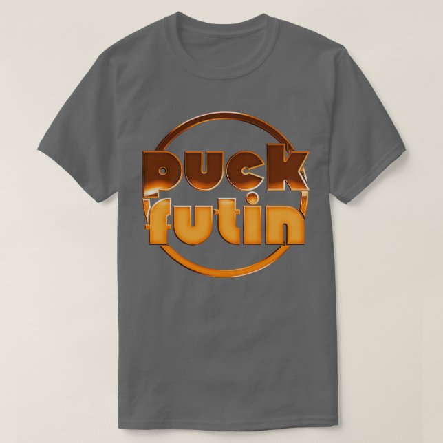 T-SHIRT PUCK FUTIN (Design devant)