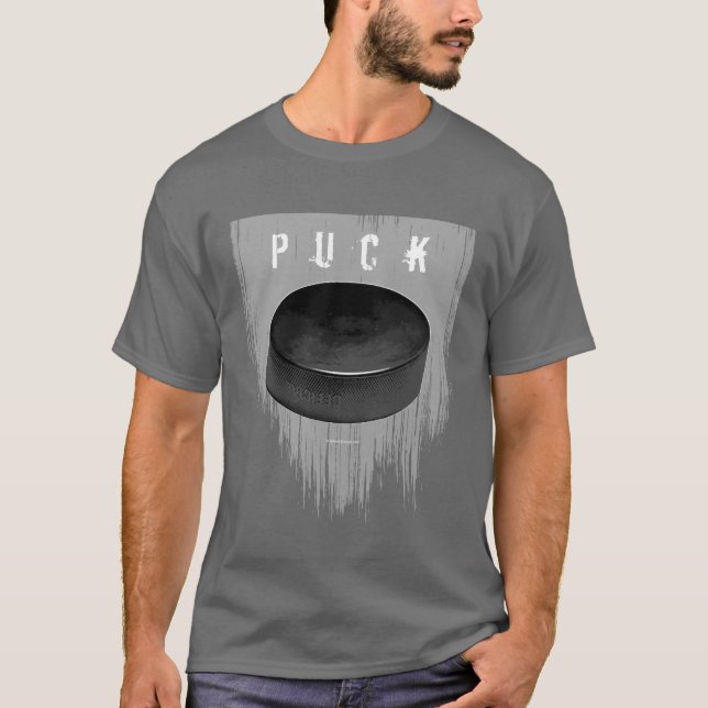 T-shirt PUCK (Hockey) (Devant)
