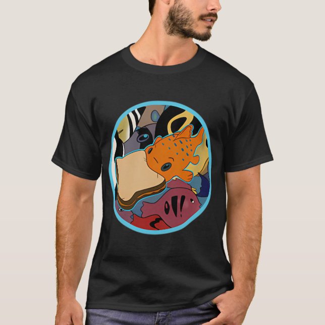 T-shirt Pudge le Poisson (Devant)
