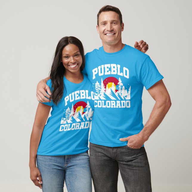 T-shirt Pueblo, Colorado (Unisexe)