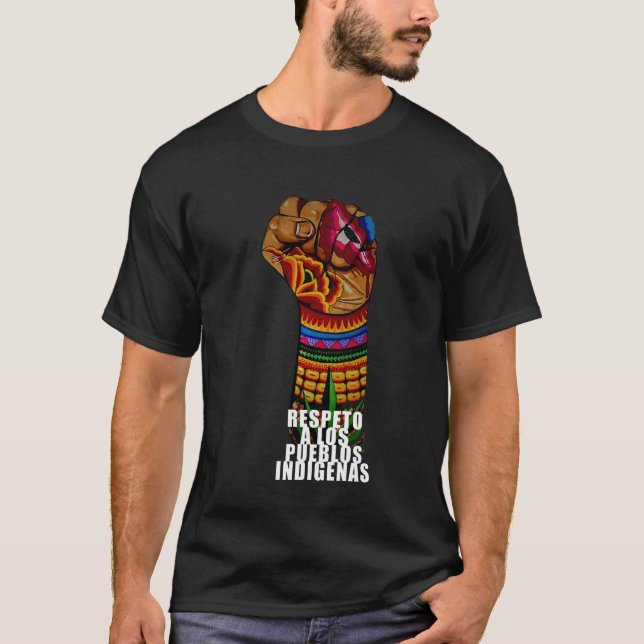 T-shirt pueblos indigenas (Devant)