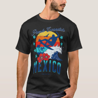T-shirt Puerto Escondido Oaxaca Mexique Big Wave Surfing S