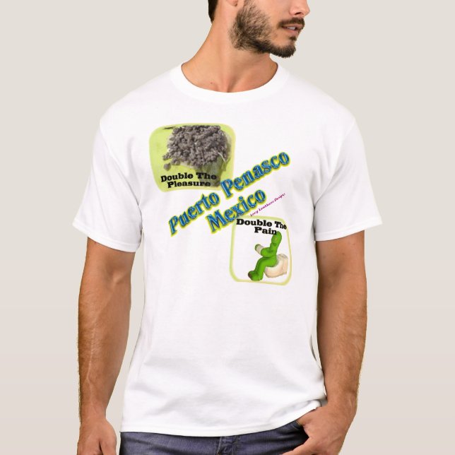 T-shirt Puerto Penasco : Point rocheux Mexique 1 (Devant)