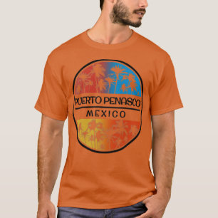 T-shirt Puerto Penasco Rocky Point Mexique Palmier