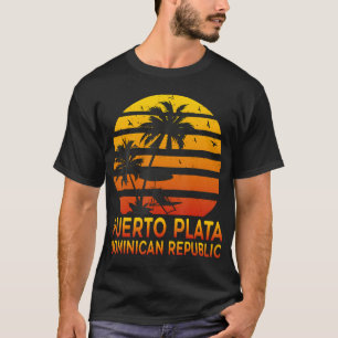 T-shirt Puerto Plata Souvenir République Dominicaine Été