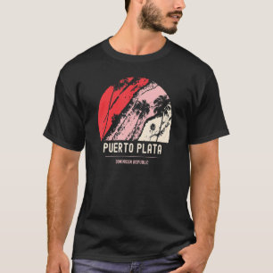 T-shirt Puerto Plata Vacances Puerto Plata Souvenirs Domin