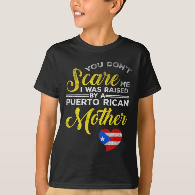 T-shirt Puerto Rican Funny Quote Puerto Rico Pride Distres (Devant)