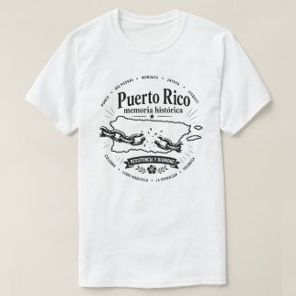 T-shirt Puerto Rico Mémoire Historique Résistance
