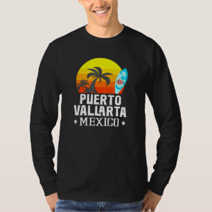 T-shirt Puerto Vallarta Mexico Plage Souvenir Tra Vacances