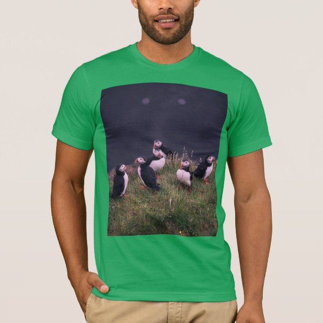 T-shirt Puffins de l'Atlantique (Devant)