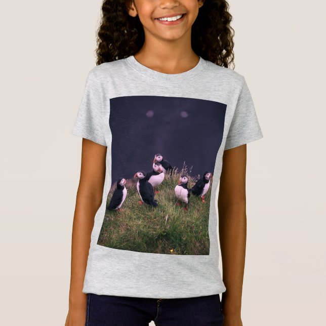T-shirt Puffins de l'Atlantique (Devant)