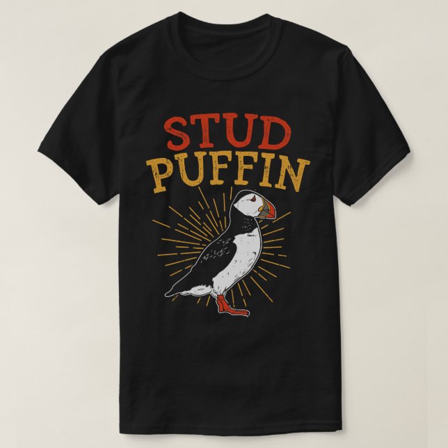 T-shirt Puffins de Puffin Stud (Design devant)