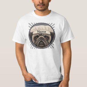 T-Shirt Pug Chef