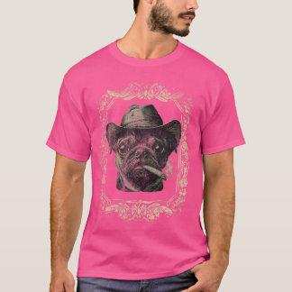 T-shirt Pug Dad Father Day for Lovers Funny Men family fri