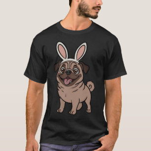 T-shirt Pug de Pâques