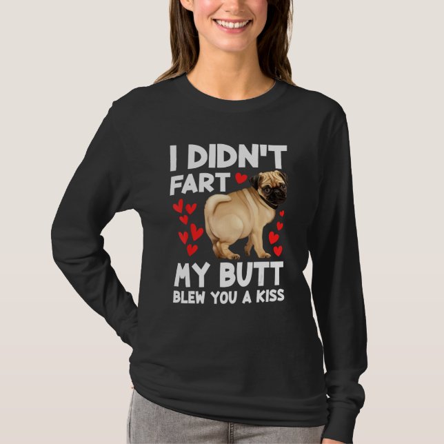 T-shirt Pug Design For Men Women Kids Pet Dog Breed Pug (Devant)