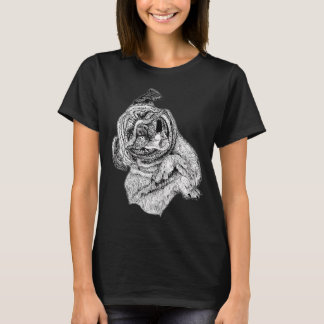 T-shirt Pug heureux