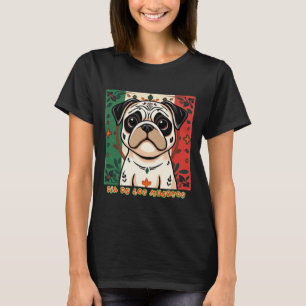 T-shirt Pug Jour Des Morts