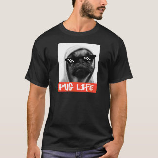T-shirt Pug Life