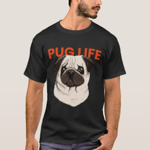 T-shirt Pug Life Classique 418