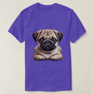 T-shirt Pug puppy