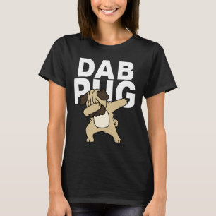 T-shirt Pug rigolo qui fait le dab 1034