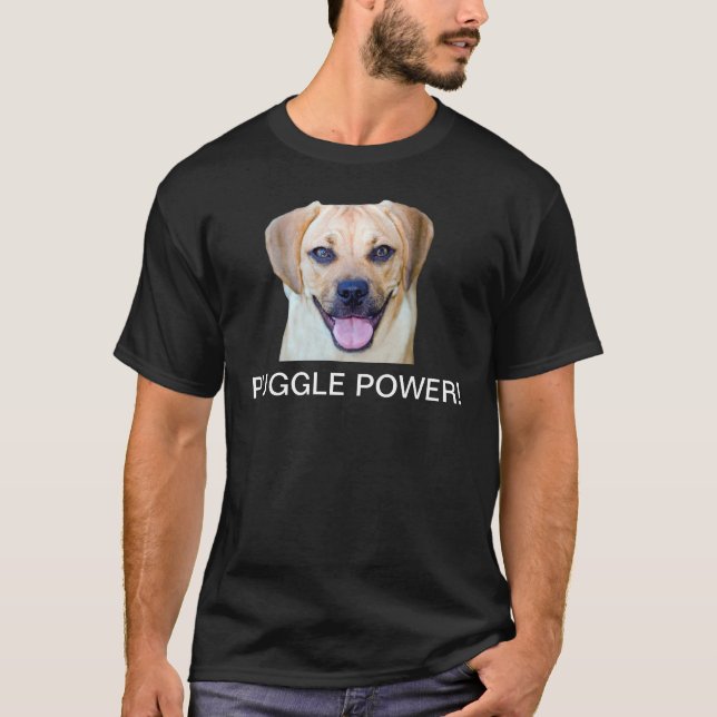 T-shirt Puggle Power ! (Devant)