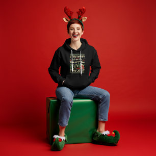 T-shirt Pugilant pull de Noël Restez au chaud, restez joye