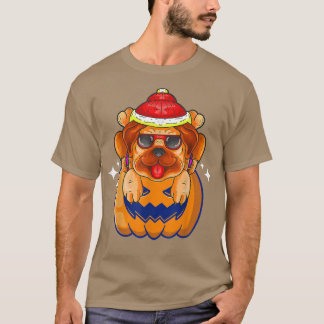 T-shirt Pugkin Pug Pumkin Halloween Thanksgiving Men Wome