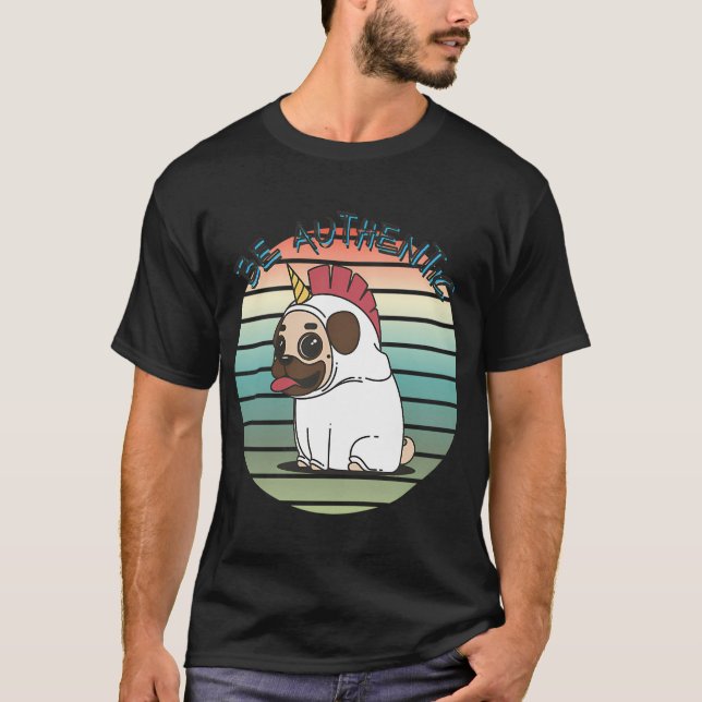 T-shirt Puglicorne authentique (Devant)