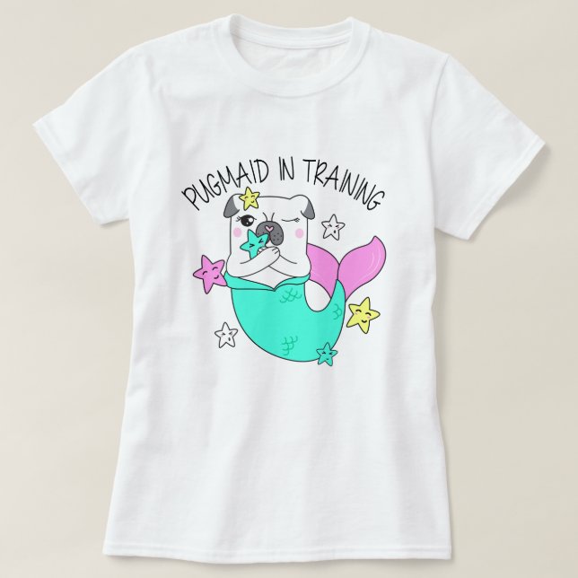T-shirt Pugmaid T‑shirt (Design devant)